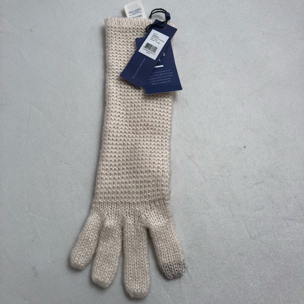 Rebecca Minkoff ivory ONE RIGHT HAND tech glove